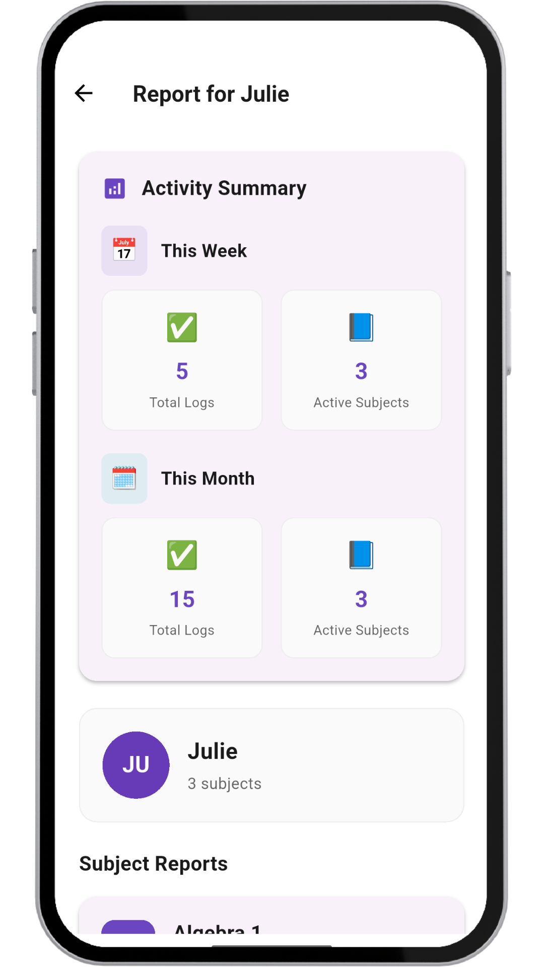 HomeschoolTracker App Screenshot 4